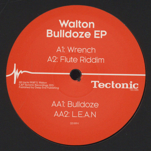 Walton (2) : Bulldoze EP  (12", EP)