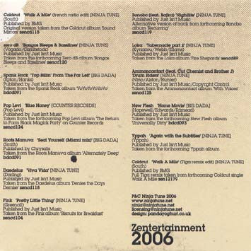 Various : Zentertainment 2006 (CD, Comp)