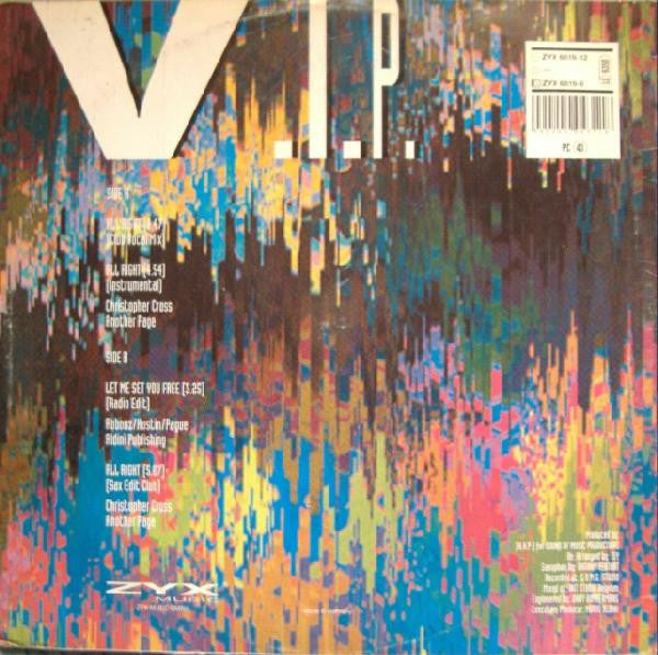 V.I.P. : All Right (12")