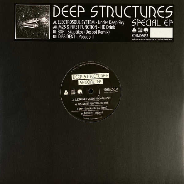 Various : Deep Structures Special EP (12", EP)