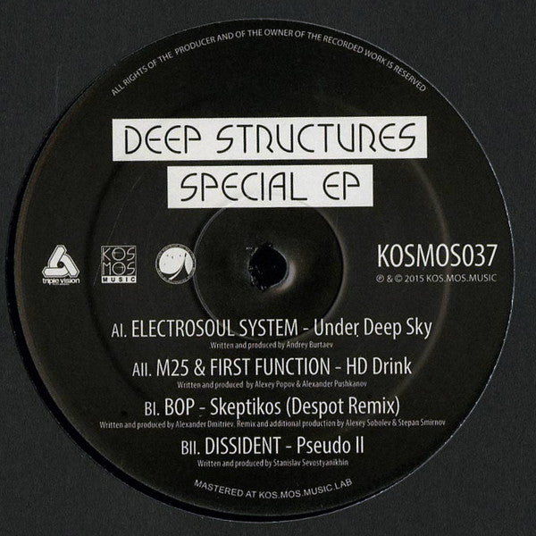 Various : Deep Structures Special EP (12", EP)