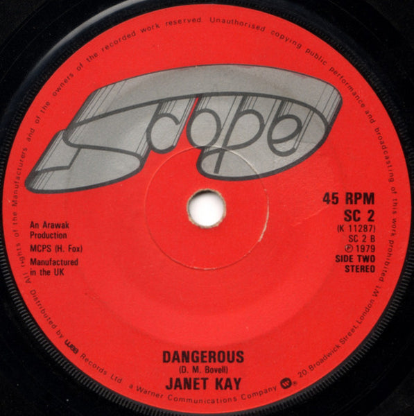 Janet Kay : Silly Games (7", Single, No )
