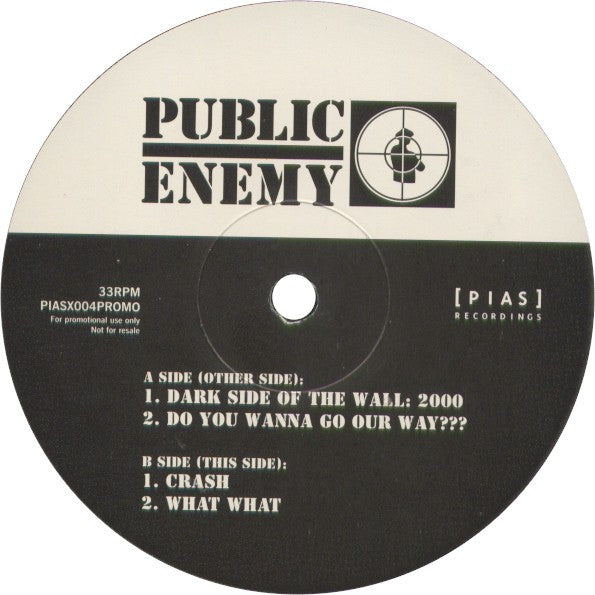 Public Enemy : There's A Poison Goin On.... (12", Promo)