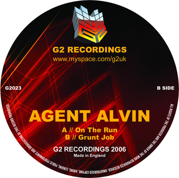 Agent Alvin : On The Run (12")