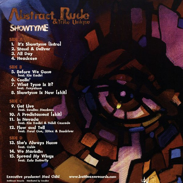 Abstract Tribe Unique : Showtyme (2xLP, Album)