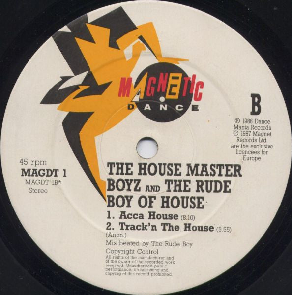 The Housemaster Boyz And The Rude Boy Of House : House Nation (12", RP)