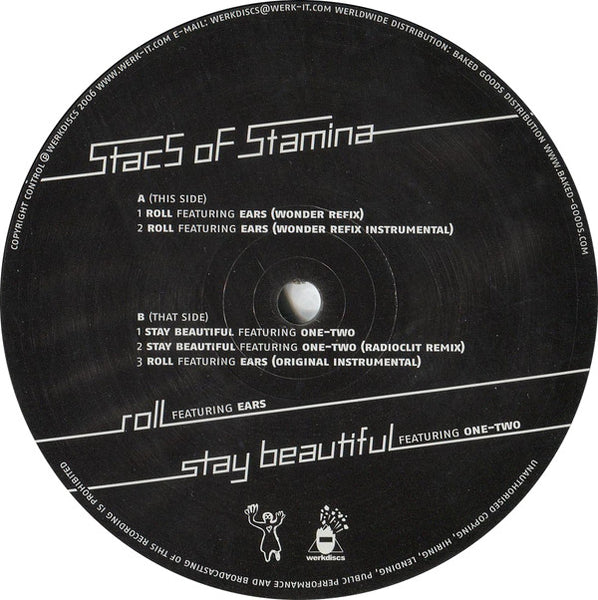 Stacs Of Stamina : Roll / Stay Beautiful (12")