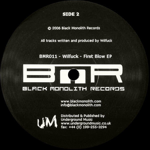 Wilfuck : First Blow EP (12", EP)