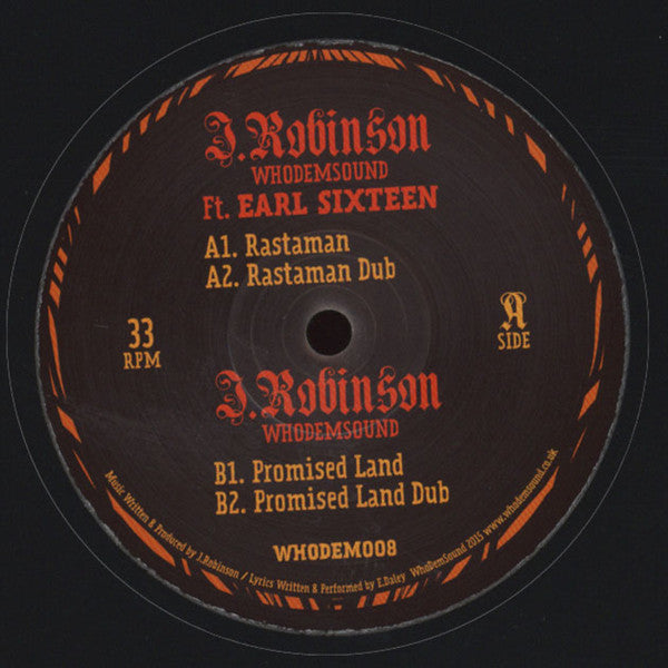 J. Robinson (10) : Rastaman (12")