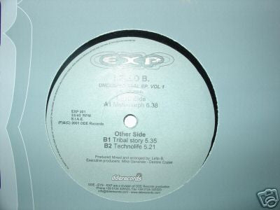 Lello B. : Unconditional E.P. Vol.1 (12")