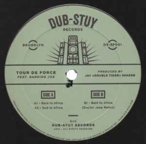 Tour De Force (6) Featuring Ranking Joe : Back To Africa (12")