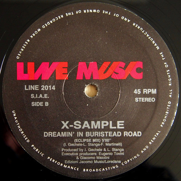 X-Sample : Dreamin' In Buristead Road (12")