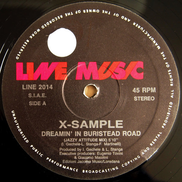 X-Sample : Dreamin' In Buristead Road (12")