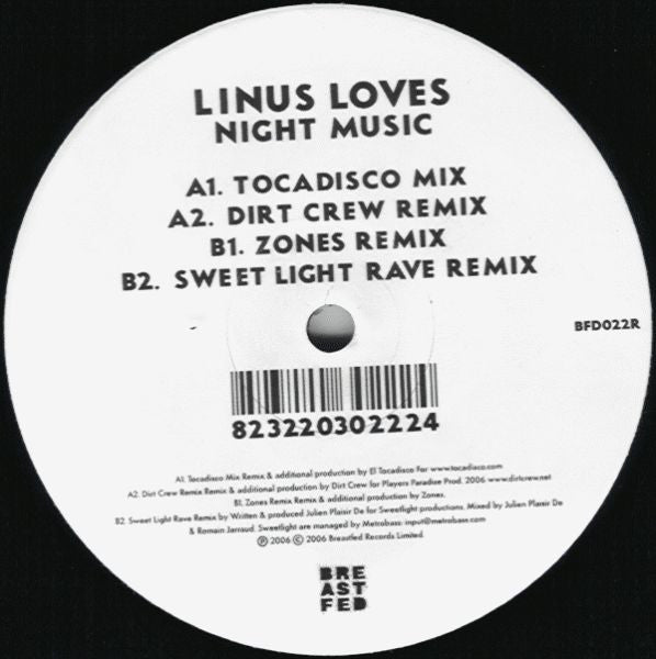 Linus Loves : Night Music (12")