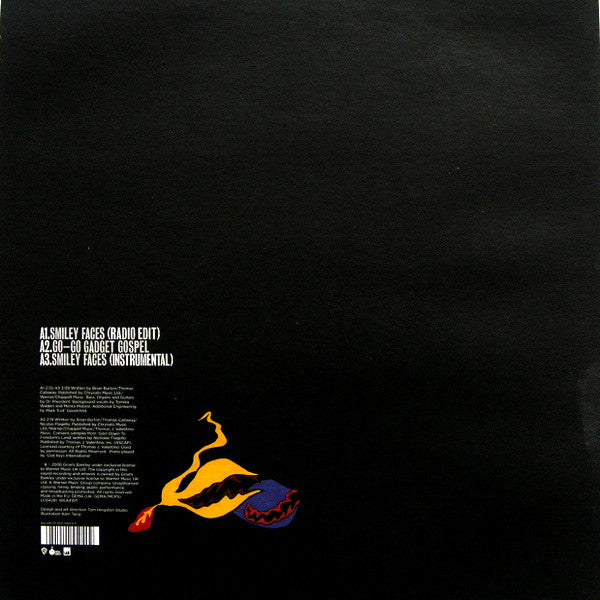 Gnarls Barkley : Smiley Faces (12", S/Sided, Etch)