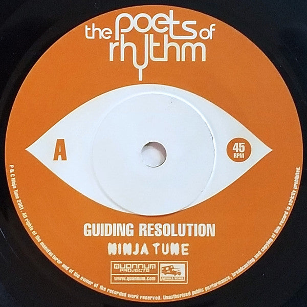 The Poets Of Rhythm : Guiding Resolution (7", Single)