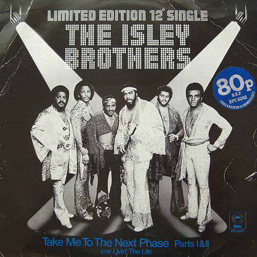 The Isley Brothers : Take Me To The Next Phase Parts l & ll (12", Single, Ltd)