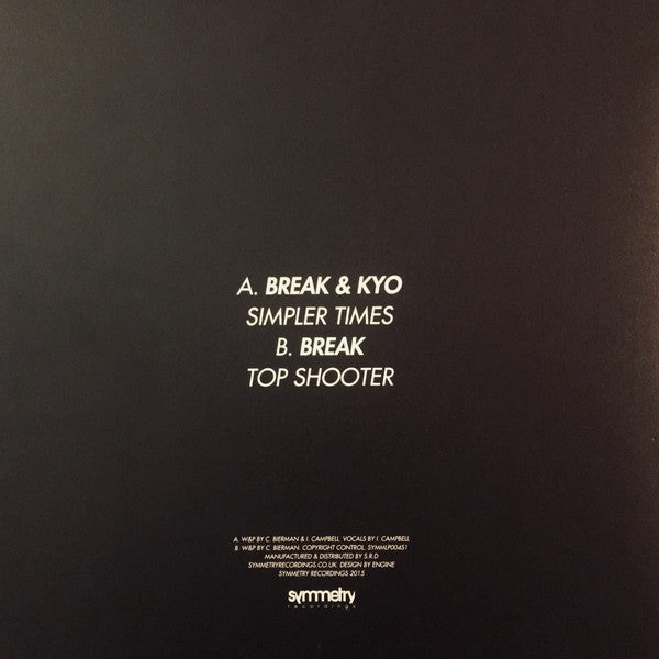 Break : Simpler Times L.P. Sampler 1 (12", Smplr)