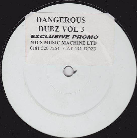 Dangerous Dubz : Dangerous Dubz Vol 3 (12", Promo, W/Lbl, Sti)