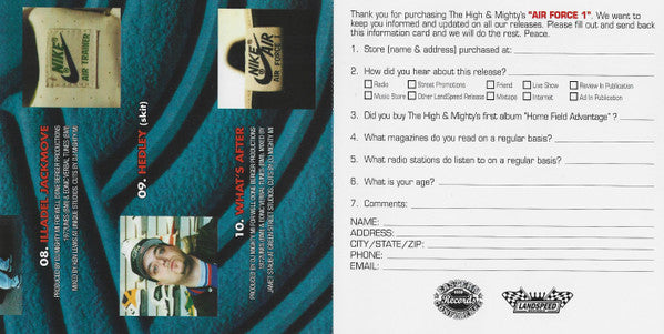 The High & Mighty : Air Force 1 (CD, EP)