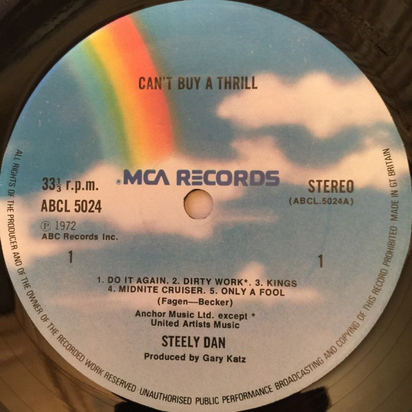 Steely Dan : Can't Buy A Thrill (LP, Album, RE)