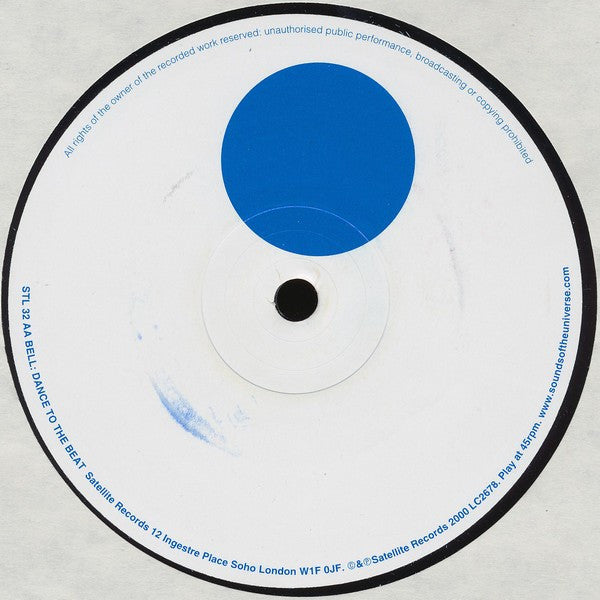 Bell : Hotel November / Dance To The Beat (12")