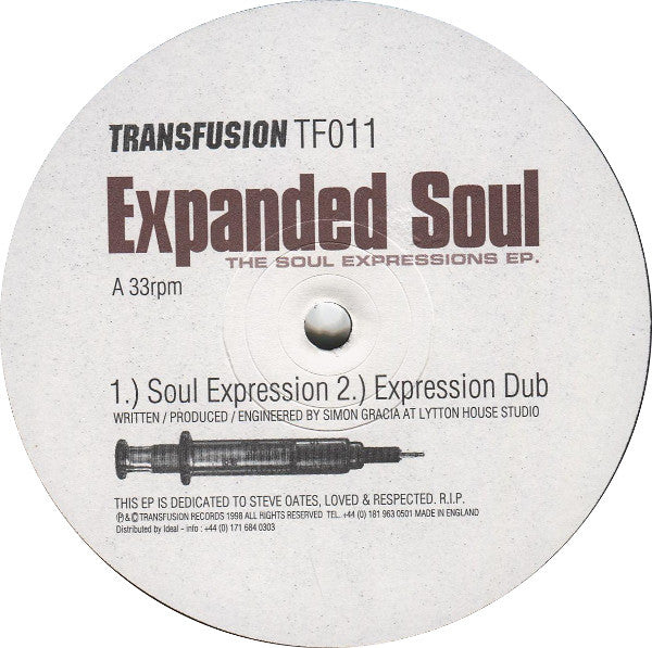 Expanded Soul : The Soul Expressions EP. (12", EP)