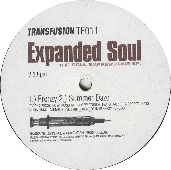 Expanded Soul : The Soul Expressions EP. (12", EP)