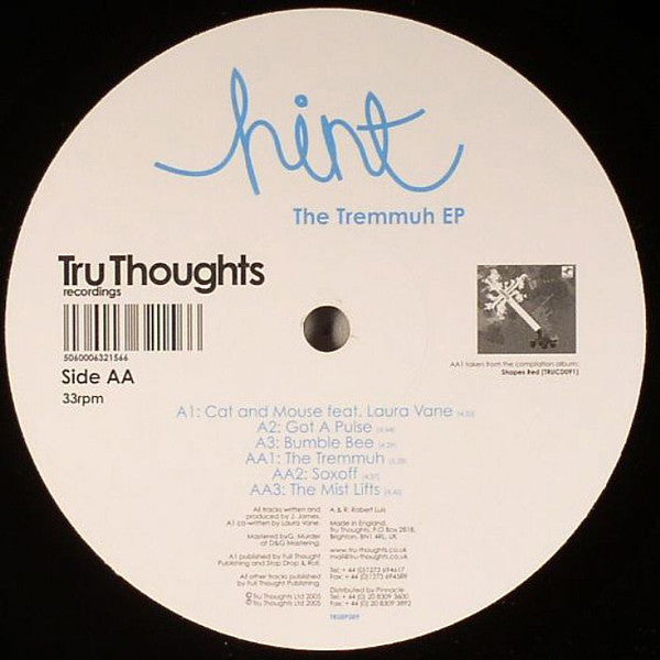 Hint : The Tremmuh EP (12", EP)