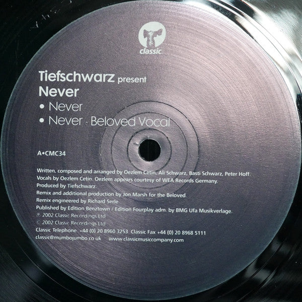 Tiefschwarz : Never (12")