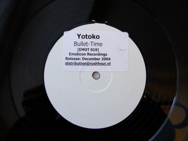 Yotoko : Bullet-Time (12", Promo, W/Lbl)