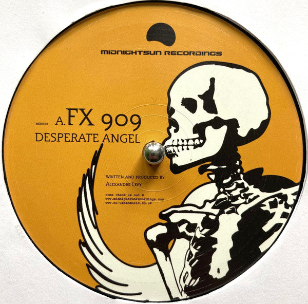 FX 909 / CLS & Wax : Desperate Angel / Dead Awaken (12")