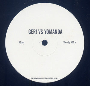 Geri Halliwell Vs Yomanda : Bag It Up (12", Promo)