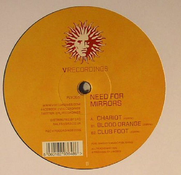 Need For Mirrors : Chariot EP (12", EP)