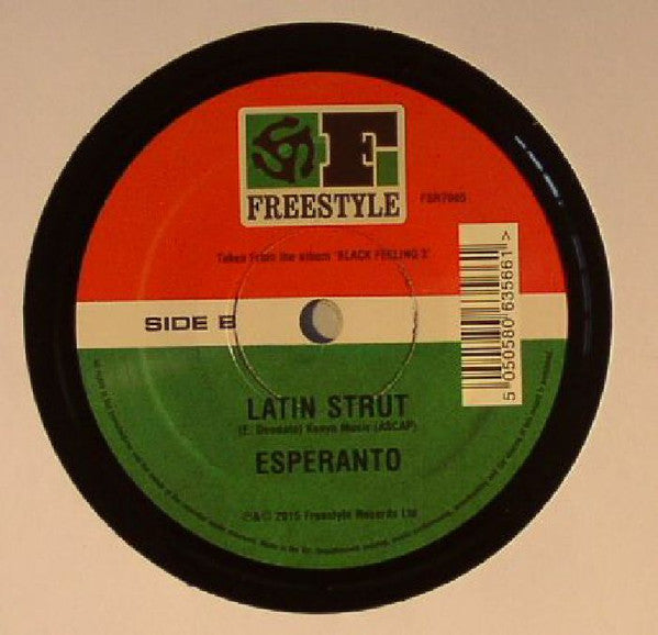 The Manuel Azevedo Quartet / Esperanto (9) : Futebol De Bar / Latin Strut (7", Single)