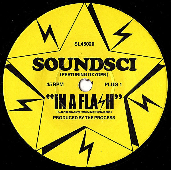 Soundsci / U-George : In A Flash / Class In Session (7", Bla)