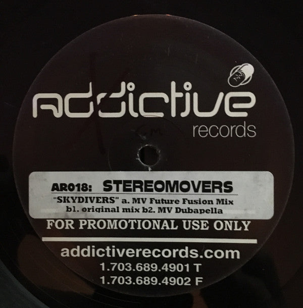 Stereomovers : Skydivers (12", Promo)
