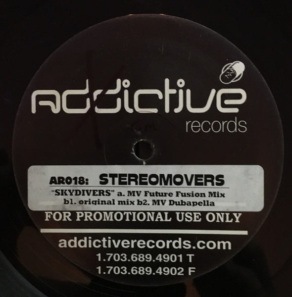 Stereomovers : Skydivers (12", Promo)