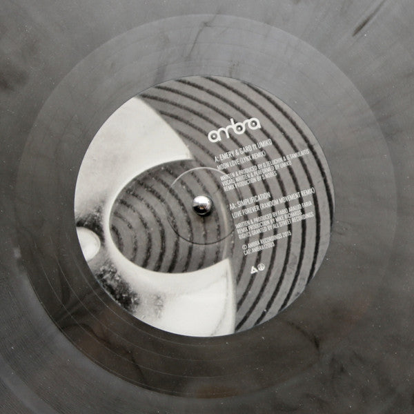 Emery (2) & Garo (5) / Simplification : Moon Love (Lynx Remix) / Love Forever (Random Movement Remix)  (12", Ltd, Sil)