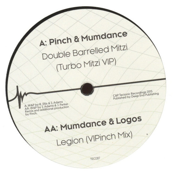 Pinch (2) & Mumdance / Mumdance & Logos (2) : Double Barrelled Mitzi (Turbo Mitzi VIP) / Legion (VIPinch Mix) (12", Single)