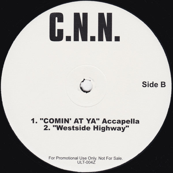 Capone -N- Noreaga : Comin' At Ya (12", Promo)