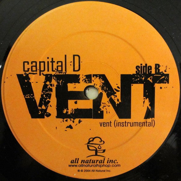 Capital D : Enough Already / Vent (12")