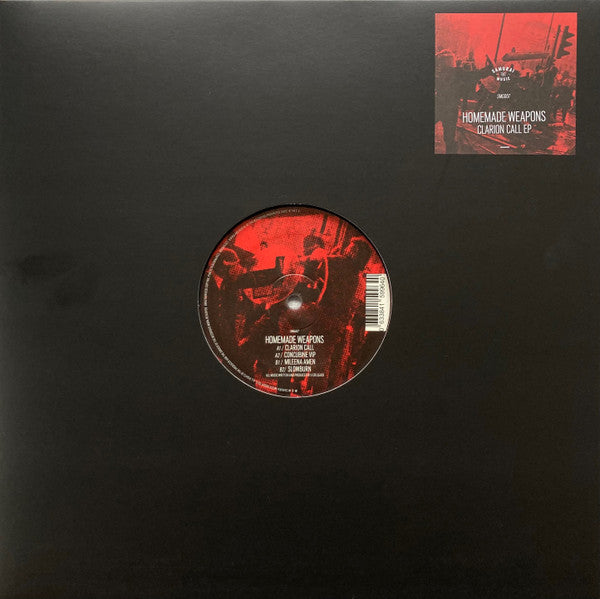 Homemade Weapons : Clarion Call EP (12", EP, Red)