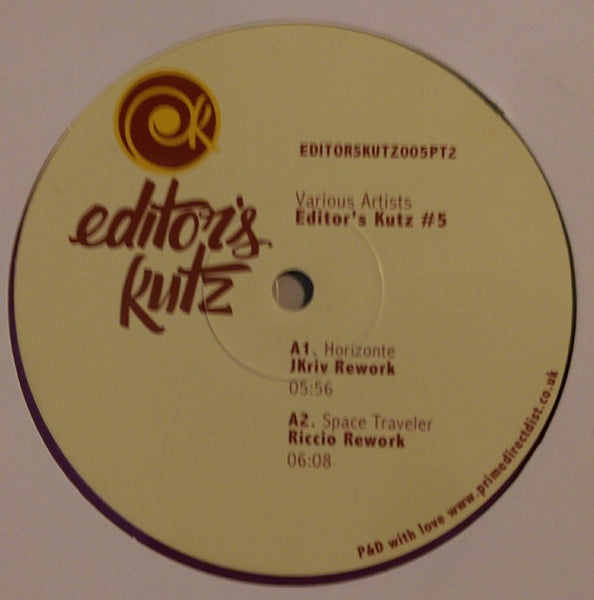 Various : Editor's Kutz #5 (12", Pur)