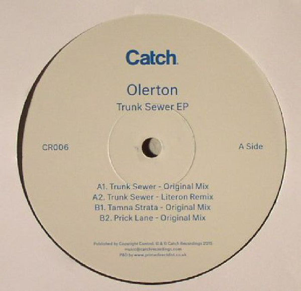 Olerton : Trunk Sewer EP (12", EP)