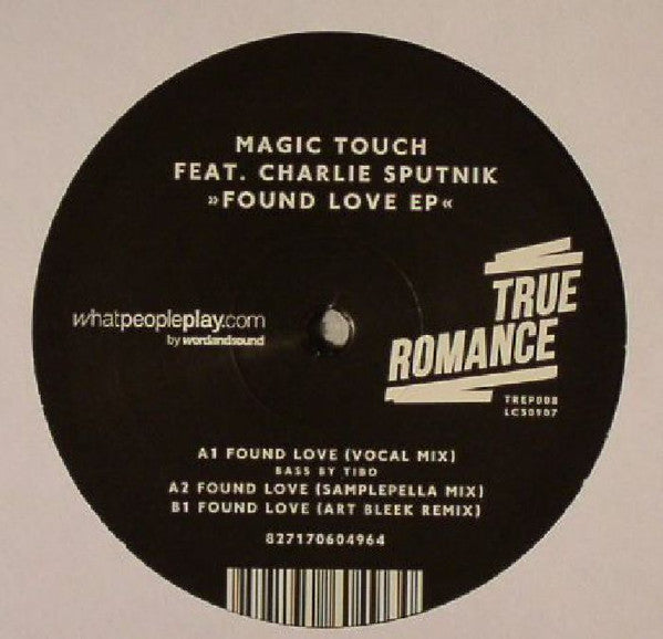 Magic Touch (6) Feat. Charlie Sputnik : Found Love EP (12", EP)