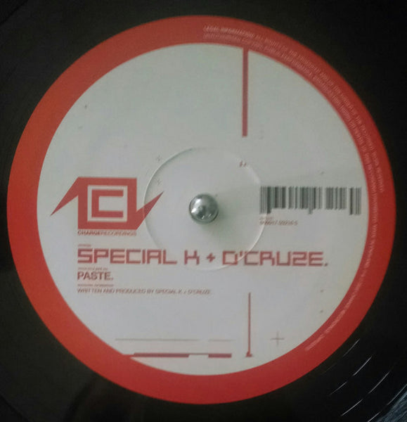 Special K & D'Cruze : Empty Handed / Paste (12")