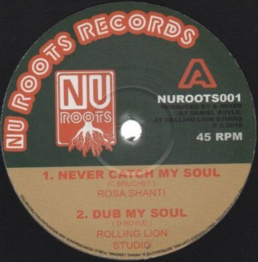 Rosa Shanti : Never Catch My Soul (12")