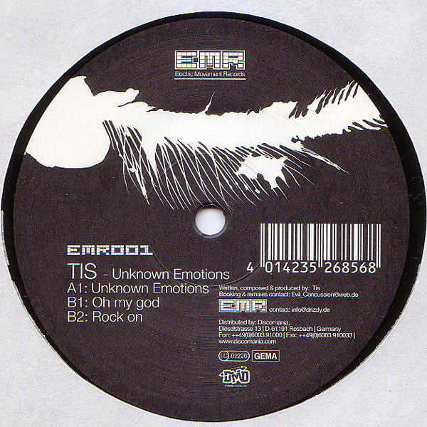 Tis : Unknown Emotions (12")