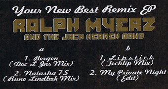 Ralph Myerz & The Jack Herren Band : Your New Best Remix EP (12", EP)